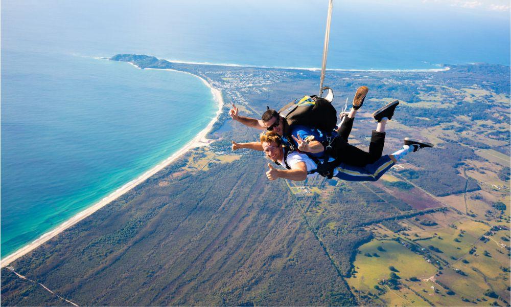 Skydive Byron Bay 15,000ft Tandem Skydive - Weekday with Gold Coast Transfer